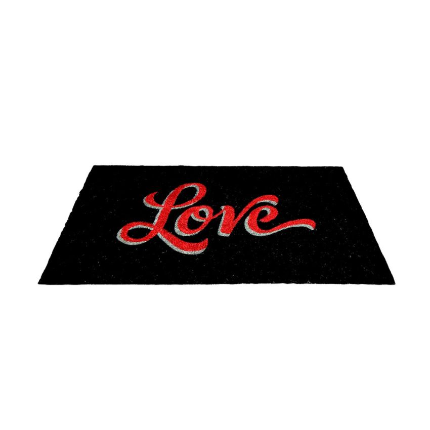 Onlymat Love Design Printed Coir Mat