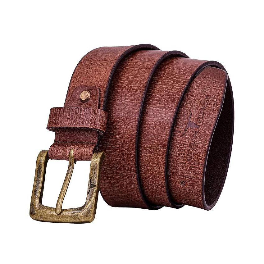 URBAN FOREST Marco Burnish Brown Casual Leather Belt for Men