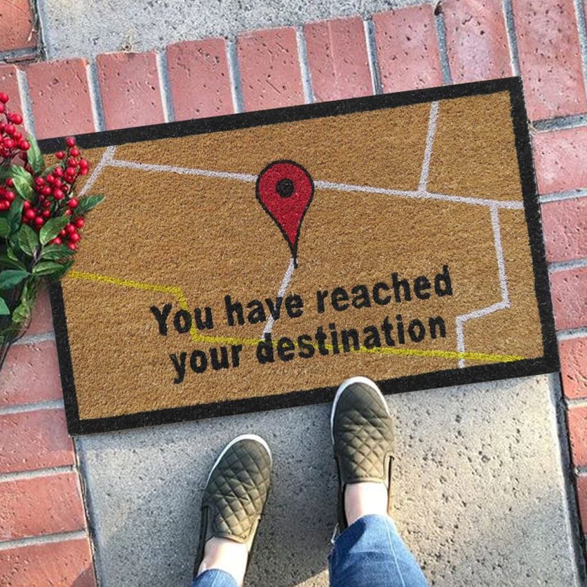 Mats Matter Abstract Mat (Multicolour, Coir, Polyvinyl Chloride)