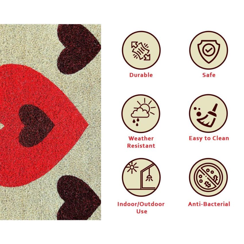 Onlymat Printed Coir Mat TP 12281