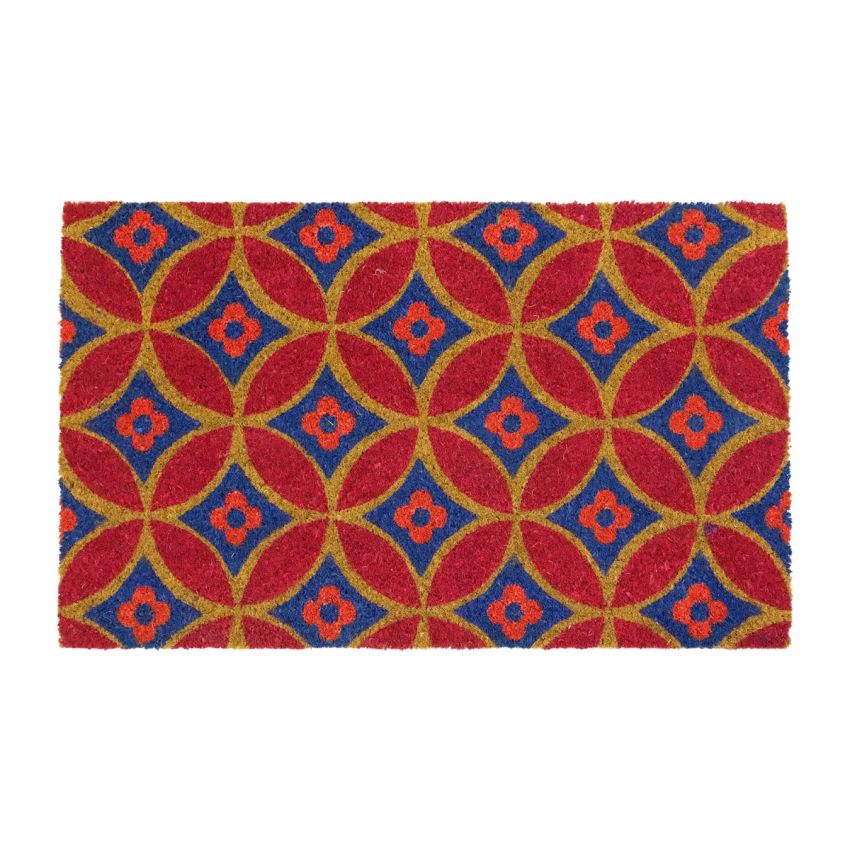 Onlymat Printed Door Mat (Multicolour, Coir, 45 X 75 Cm)