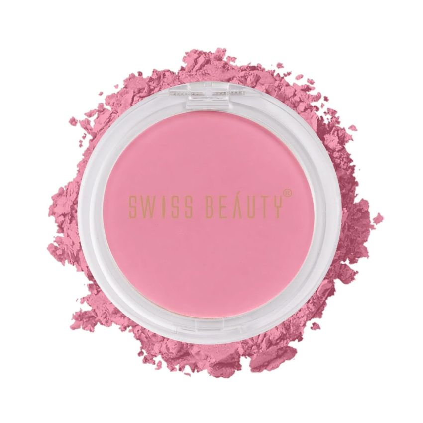 Swiss Beauty Professional Matte Blusher, Face Makeup, Just Rose, 4gm