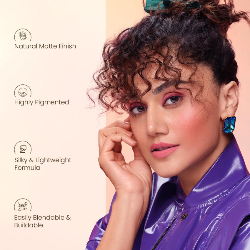 Swiss Beauty Professional Matte Blusher, Face Makeup, Just Rose, 4gm