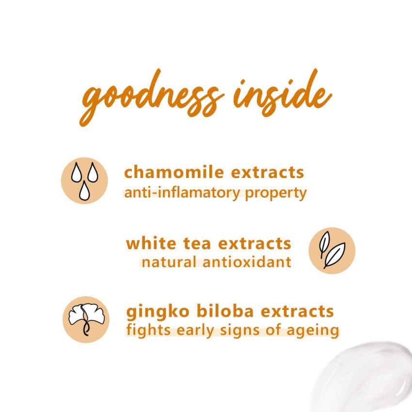 Plum Chamomile & White Tea Sheer Matte Day Cream SPF50