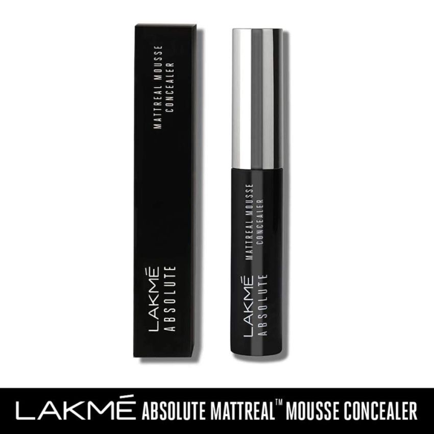 Lakme Absolute Mattereal Mousse Concealer 02 Natural, 9 g