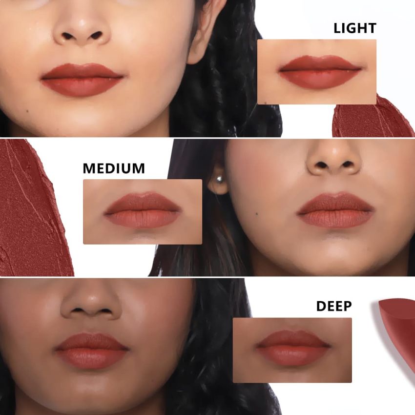 Plum Matterrific Highly Pigmented Nourishing & Non-Drying Vegan & Cruelty Free Lipstick- Jazzberry - 127 (Dusty Plum)