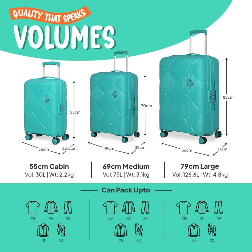 American Tourister AMT INSTAVIBE+ SP55 MINT