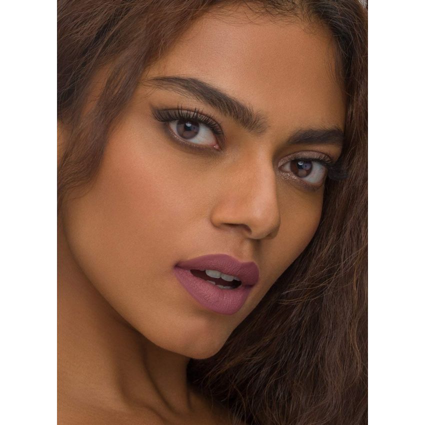 SUGAR Cosmetics Mettle Liquid Lipstick for Women | Highly Pigmented | Transferproof & Long Lasting | 7ml - 03 Estella (Neutral Pinky Brown)