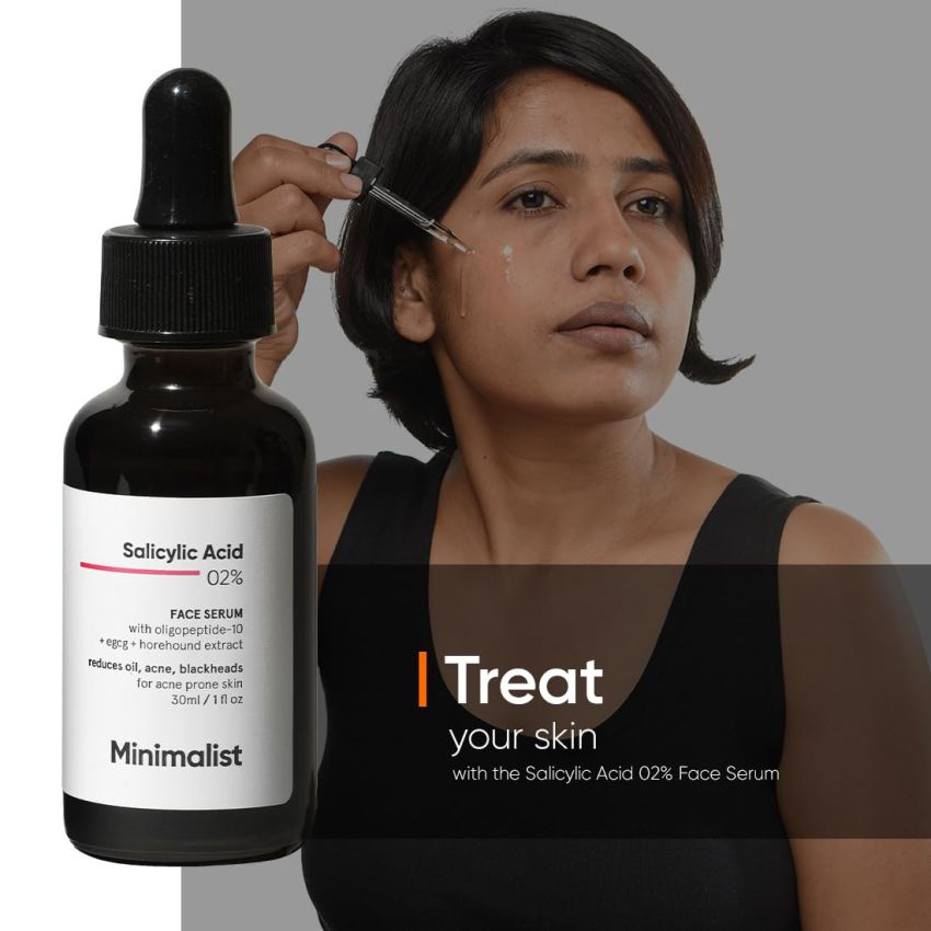 Minimalist Anti-Acne Kit, Skincare Routine Kit for Unisex, Salicylic Acid Face Wash, Vitamin B5 Moisturizer, and Salicylic Acid Serum Combo
