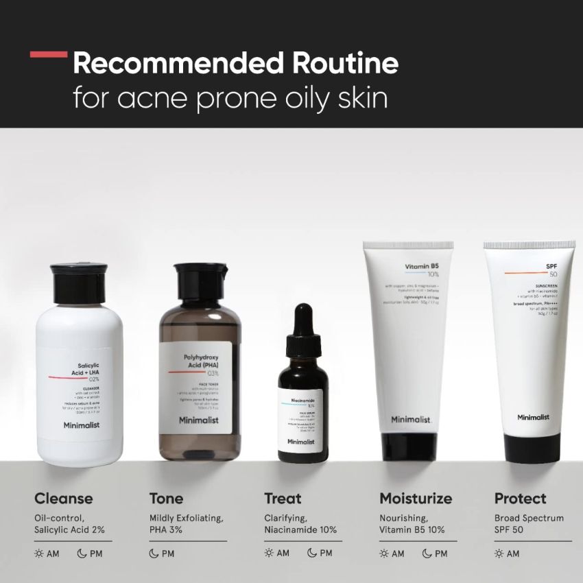 Minimalist Anti-Acne Salicylic Acid 2% Face Wash For Oily & Acne Prone Skin | With LHA for Pore Cleansing, Oil Control & Sebum Regulation | Sulfate-Free Formula with Zinc for Gentle Exfoliation | Cleanser for Women & Men | 100 ml
