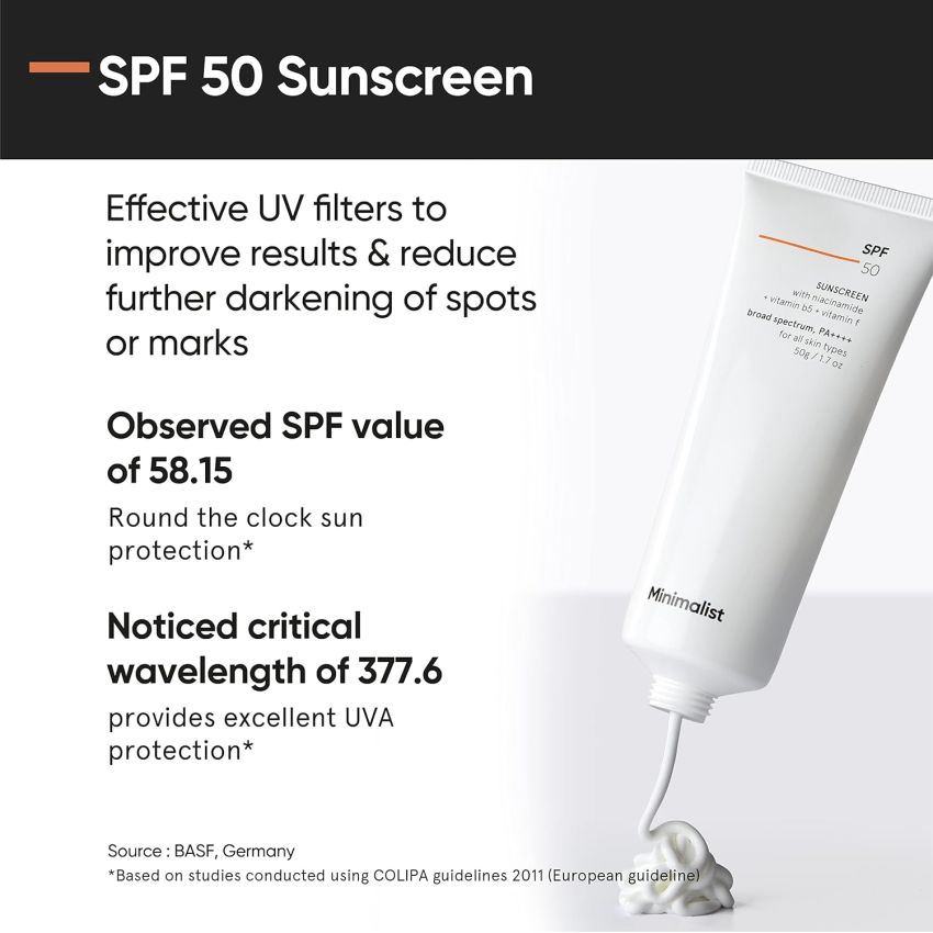 Minimalist Anti-Pigmentation Kit, Skin Care Routine Kit For Unisex, Face Wash, Serum & Sunscreen Combo, 180g
