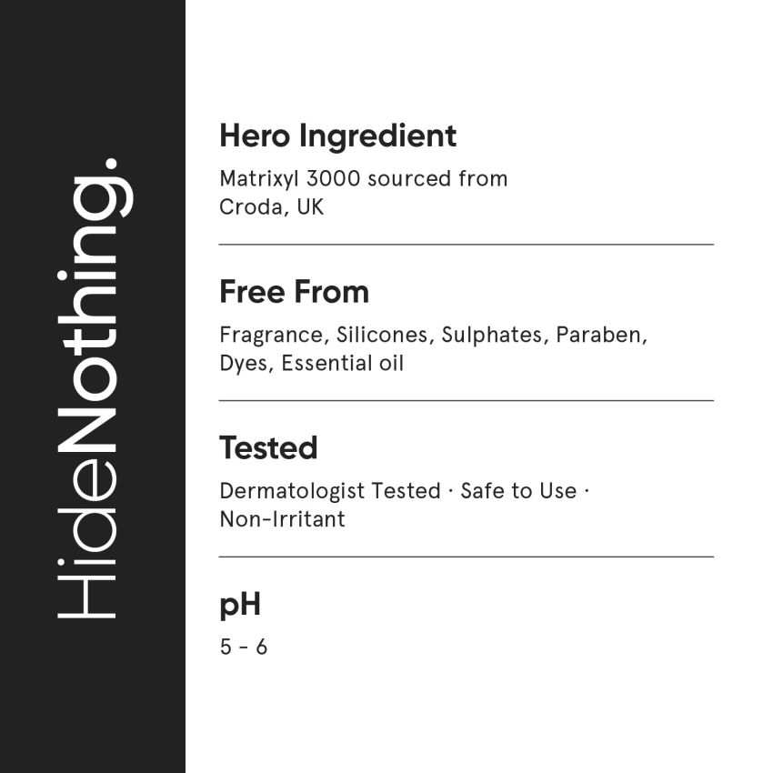 Minimalist Multi Peptide Night Face Serum for Ageless Younger Skin, 30 ml | Collagen Boosting, Hydrating & Overnight Repair Serum for Women & Men with 7% Matrixyl 3000 & 3% Bio-Placenta
