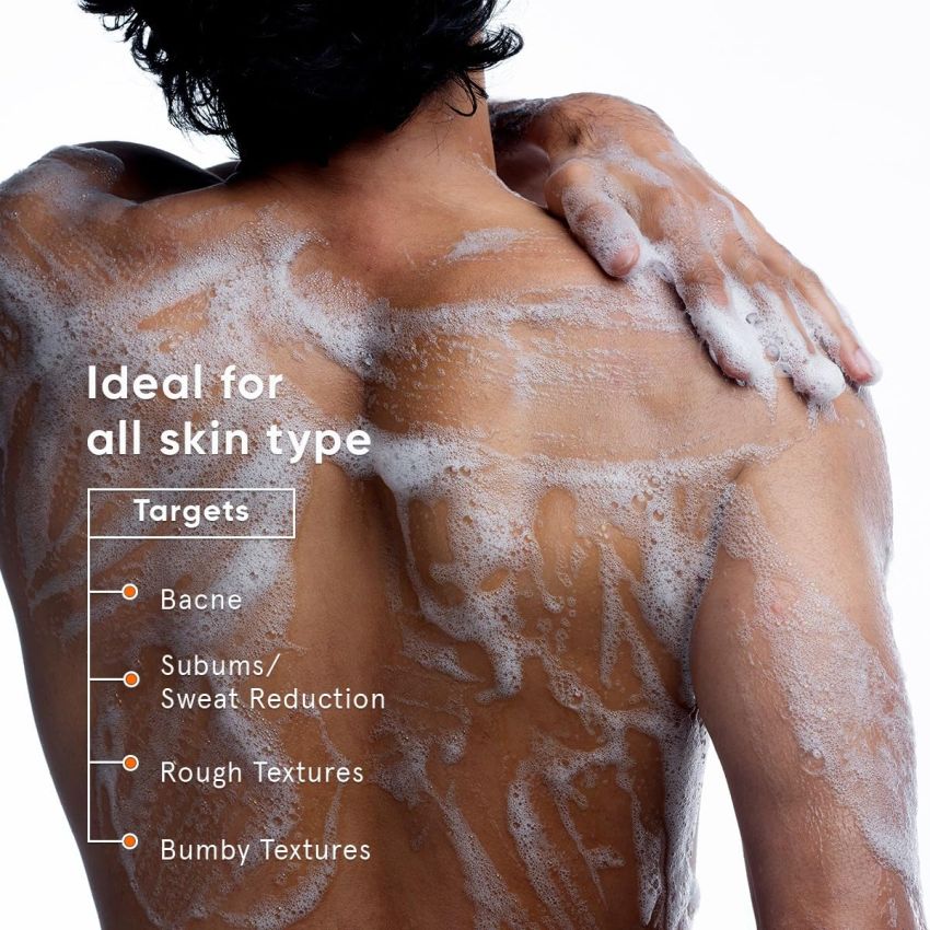 Minimalist Salicylic Acid Face Wash and Body Wash Combo | Anti Acne Cleanser + Shower Gel | For Oily, Acne-Prone Skin | Sulphate (SLS), Dye, & Fragrance Free | For Women & Men
