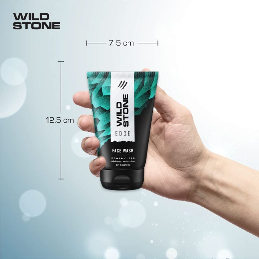 Wild Stone Edge Face Wash for Men, 100ml
