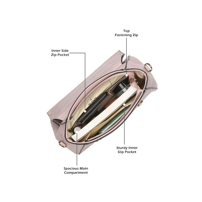 Lavie Women's Beech Satchel Bag | Ladies Purse Handbag