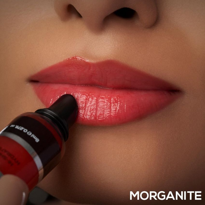 RENEE Crystal Lip Gloss Morganite 8ml | Lightweight & Glossy Non Sticky Formula | Keeps Lips Soft & Hydrated | Gives Lips Look Fuller & Plumper Look