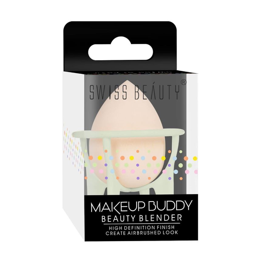 Swiss Beauty Makeup Buddy Beauty Blender for Face Makeup | Reusable | Multi-Use Beauty Blender | Shade - 03