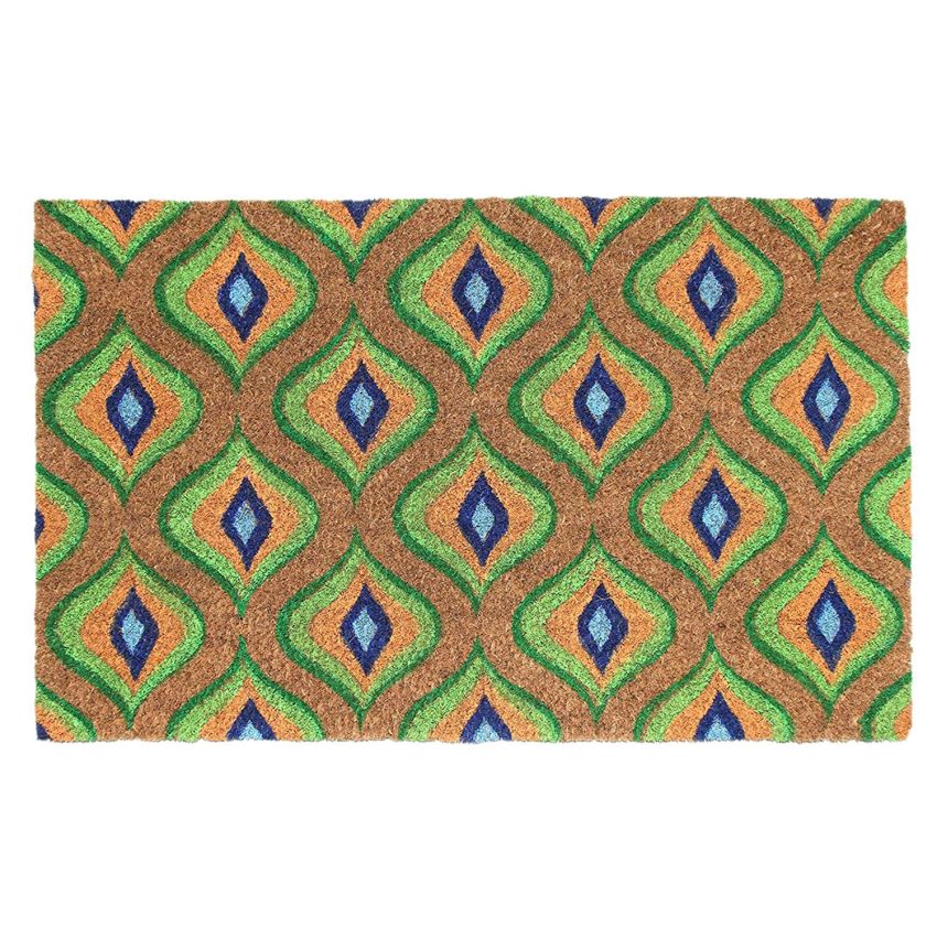 Onlymat Natural Coir Art Printed Doormat - 29.53