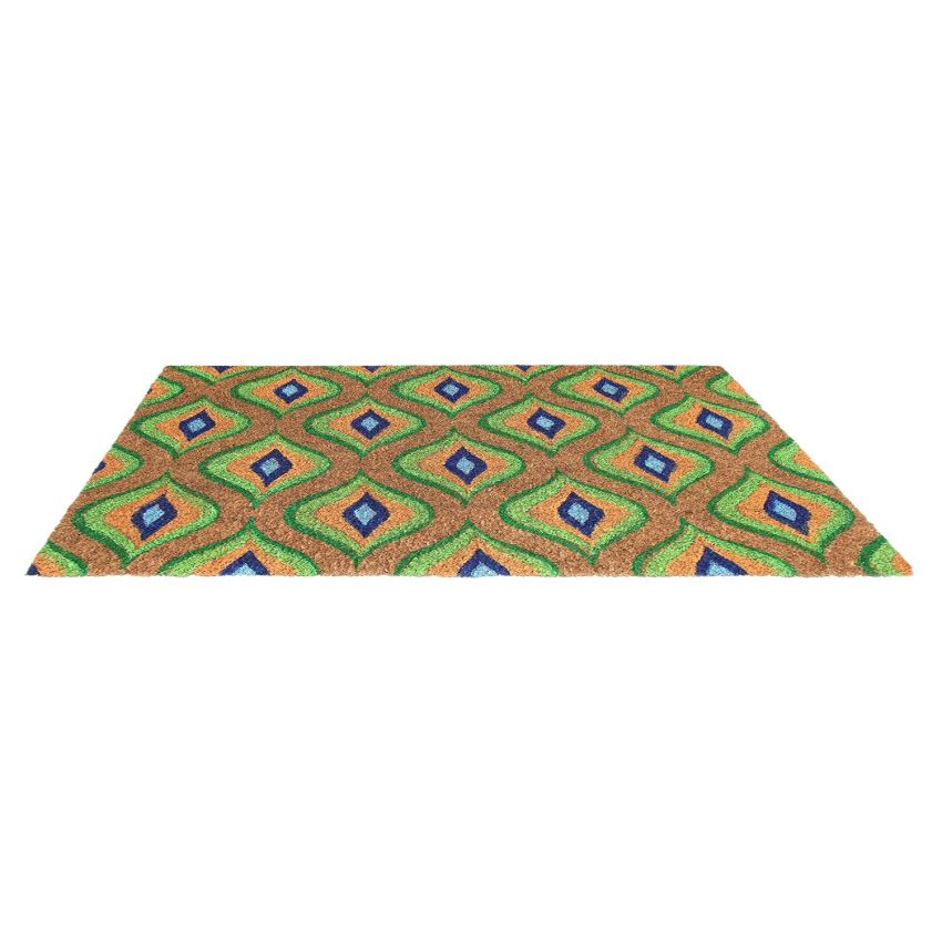 Onlymat Natural Coir Art Printed Doormat - 29.53