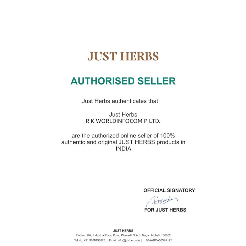 Just Herbs Neempure Arjun-Nutmeg Skin Purifying Neem Pack, 65gm