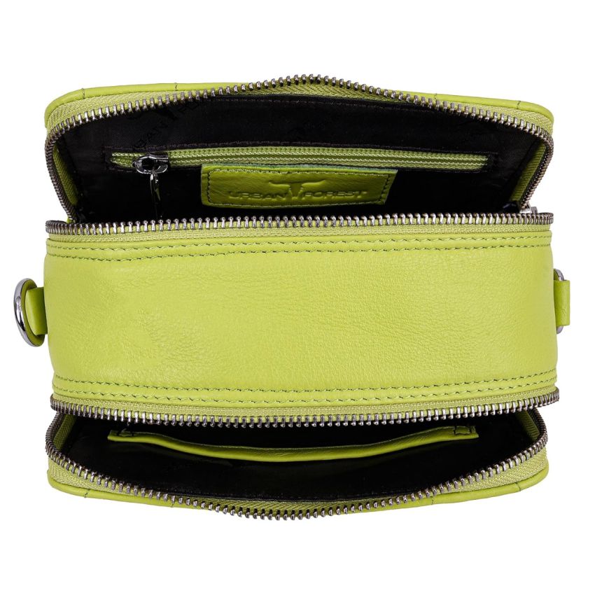 URBAN FOREST Ellie Quilted Leather Sling Bag for Women