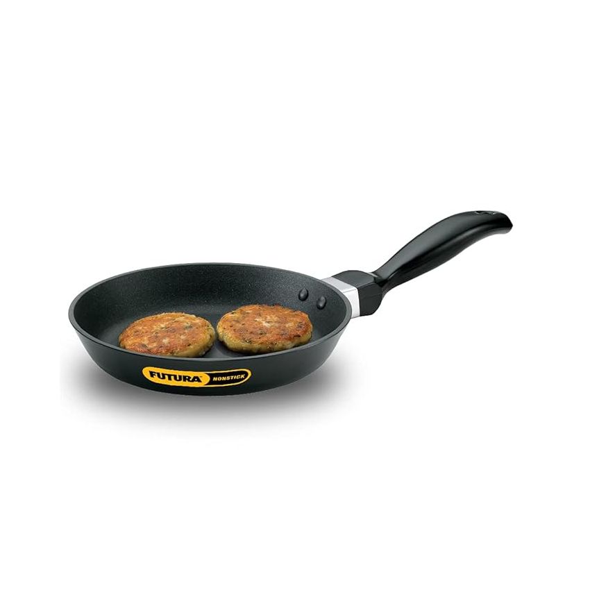 Hawkins Futura 17 cm Frying Pan, Non Stick Fry Pan, Small Frying Pan, Black (NF17)
