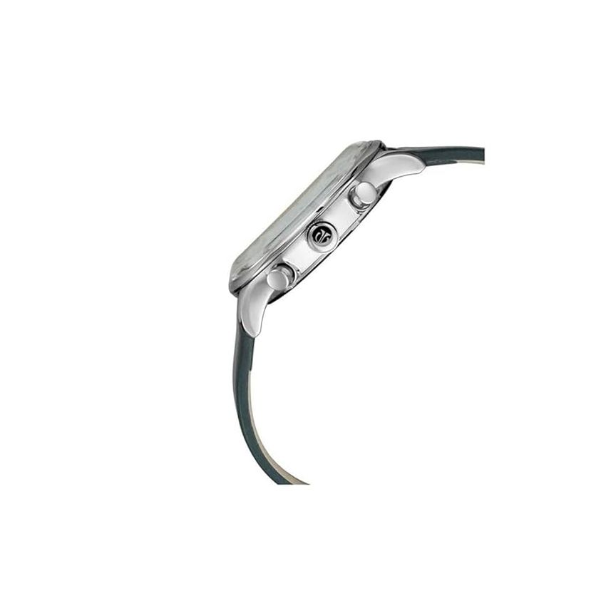 Titan Quartz Multifunction White Dial Leather Strap Watch for Men-NS90102SL03/NT90102SL03