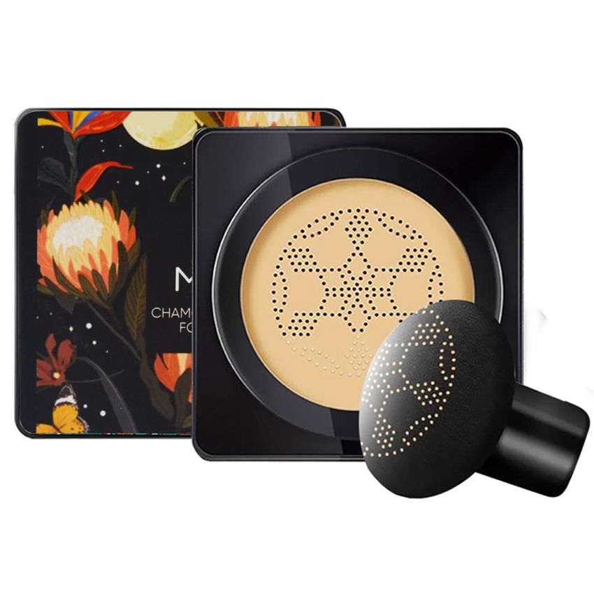 MARS Head Make Up Air Cushion Moisturizing Full Coverage Foundation Air-Permeable Natural Brightening Makeup Bb Cream For All Skin Types Liquid Matte Foundation,Shade-F20-01,20G,Pack Of 1