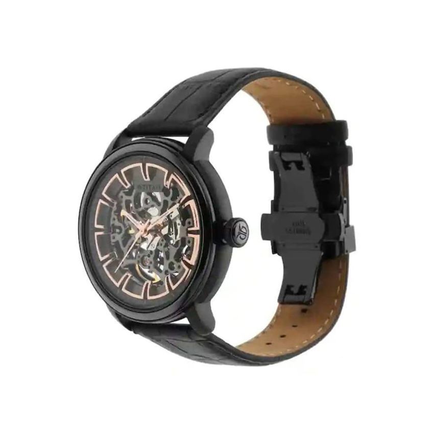 Titan Mens 49.90 x 12.50 x 44 mm Magnate Anthracite Dial Leather Analog Watch - NQ1797KL03F