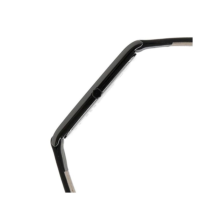 Titan Edge Quartz Analog Black Dial Leather Strap Watch for Men-NS1043NL01/NT1043NL01