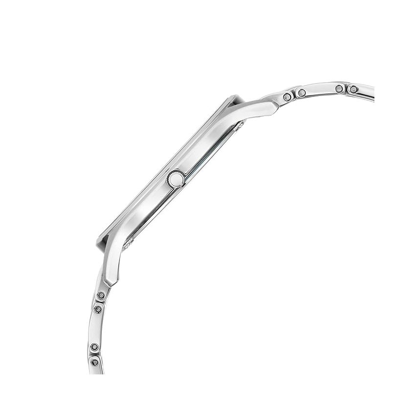 Titan Edge Quartz Analog with Date Silver Dial Stainless Steel Strap Watch for Men-NS1683SM01/NT1683SM01