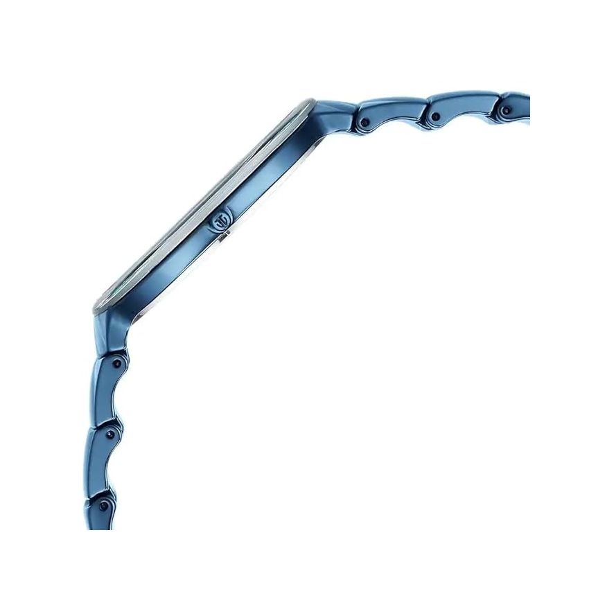 Titan Edge Squircle Blue Dial Analog Ceramic Strap Watch for Men-NS1841QC04/NT1841QC04