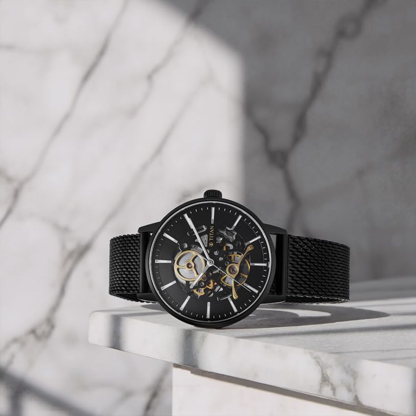 Titan Metal Mechanical Watch for Men
