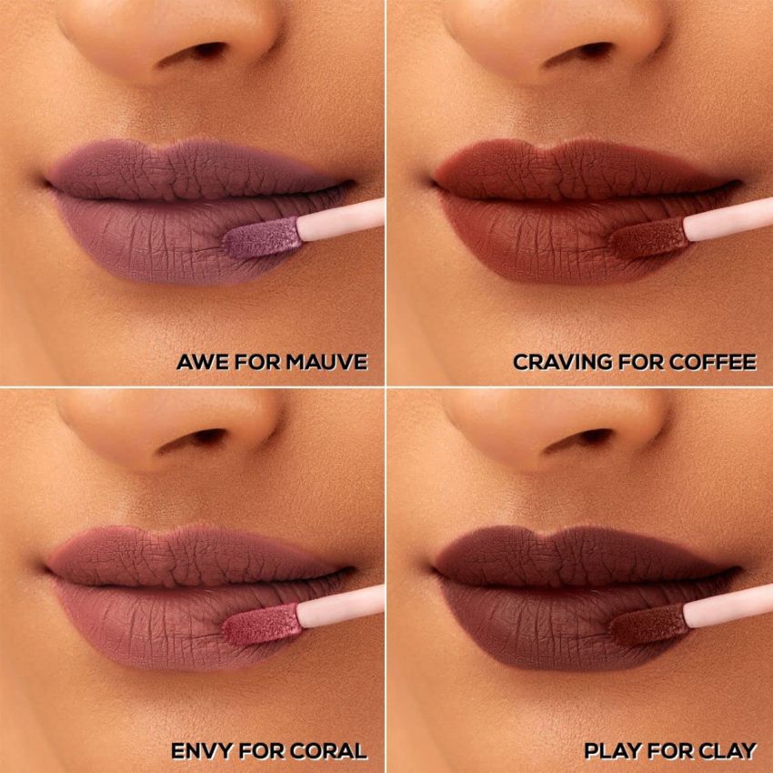 RENEE Stay With Me Set of 4 – SWM 02 Nutty Nudes, 5ml each