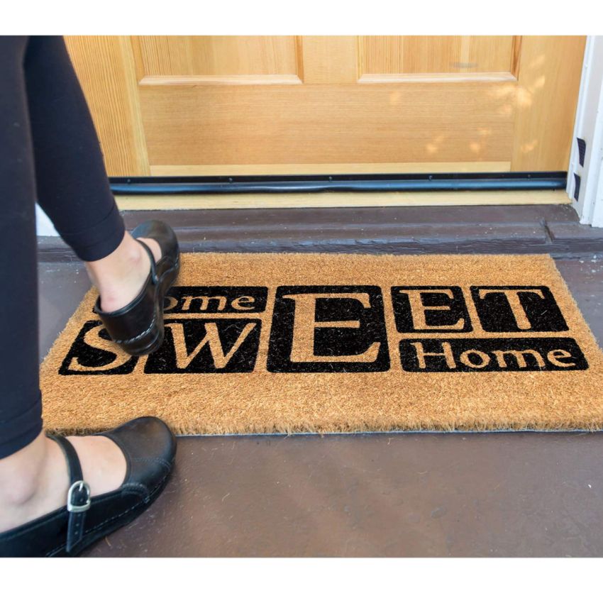 Onlymat Natural Coir Art Printed Doormat - 29.53