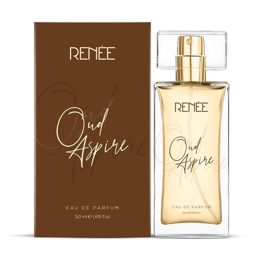 RENEE Eau De Parfum OUD Aspire Premium Long Lasting Luxury Perfume Scent, 50ml