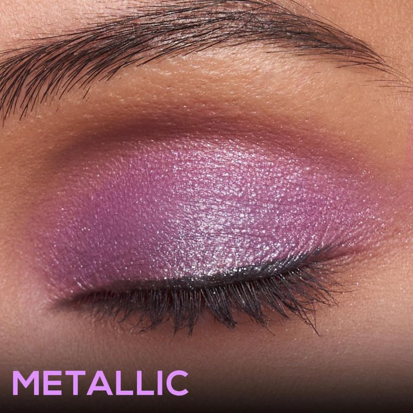 RENEE Fearless Eyeshadow Palettes – Metallic 12gm, Vibrant Shades, Travel Friendly, Long Lasting, Non Creasing, Easy-to-blend & Build Up For Eye-catching Extravagance Look with Effortlessly Transition From An Office To Glamorous Smoky Eye