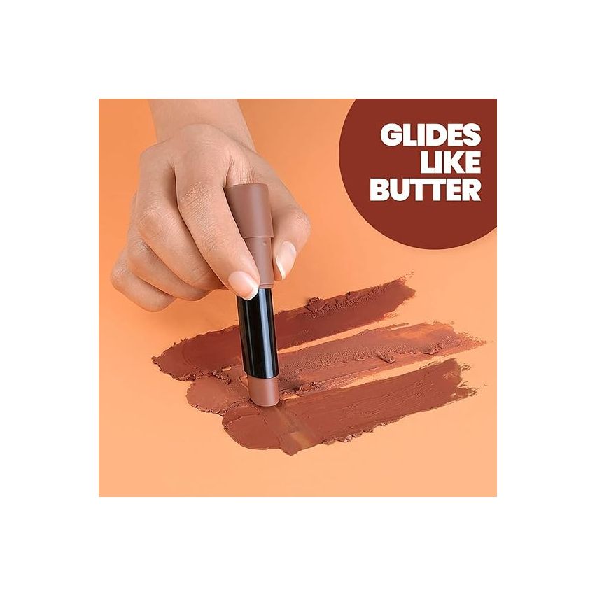 MARS Matte Box Set of 3 Lipsticks for Women | Long-Lasting | Smooth Finish | Moisturising | One Swipe Pigmentation | (3x3.2 gm) (02-Peaches & Nudes)