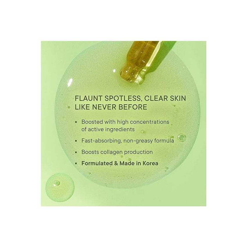 Quench Dark Spot Correcting Serum with Cica Herb Repair & Hyaluronic Acid | Concentrated Ampoule to Reduce Dark Spots | For Pigmented and Uneven Skin Tone | Made in Korea (30ml)