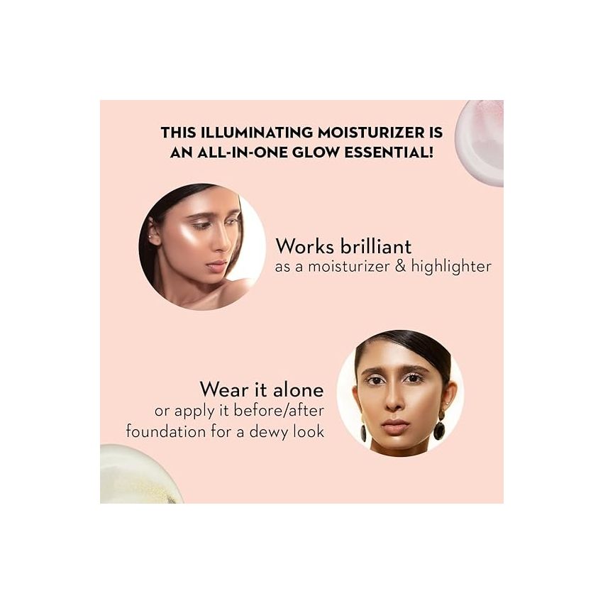 SUGAR Cosmetics Bling Leader | Illuminating Moisturizer | Strobe Cream - 02 Pink Trippin' (Cool Pink Highlighter with Pearl Finish)