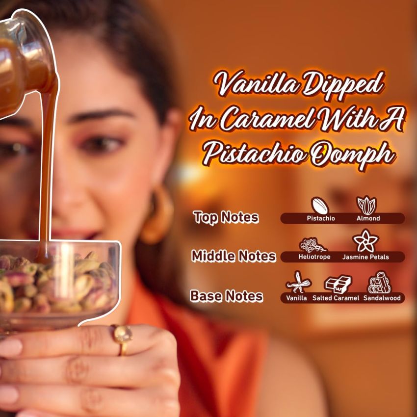 Plum BodyLovin' Vanilla Caramello Eau De Parfum | Long Lasting & Premium Gourmand Fragrance | Luxury Perfume For Women | Vanilla, Caramel & Pistachio Notes (50 ml)