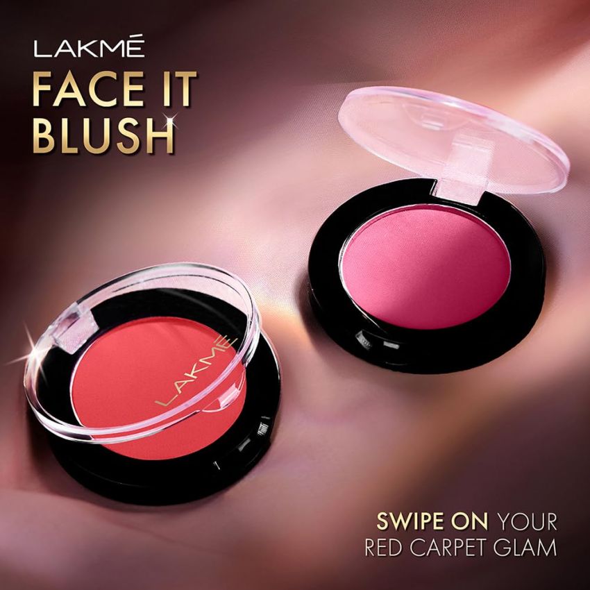 Lakme Face It Blush Perfect Plum B3 4gm