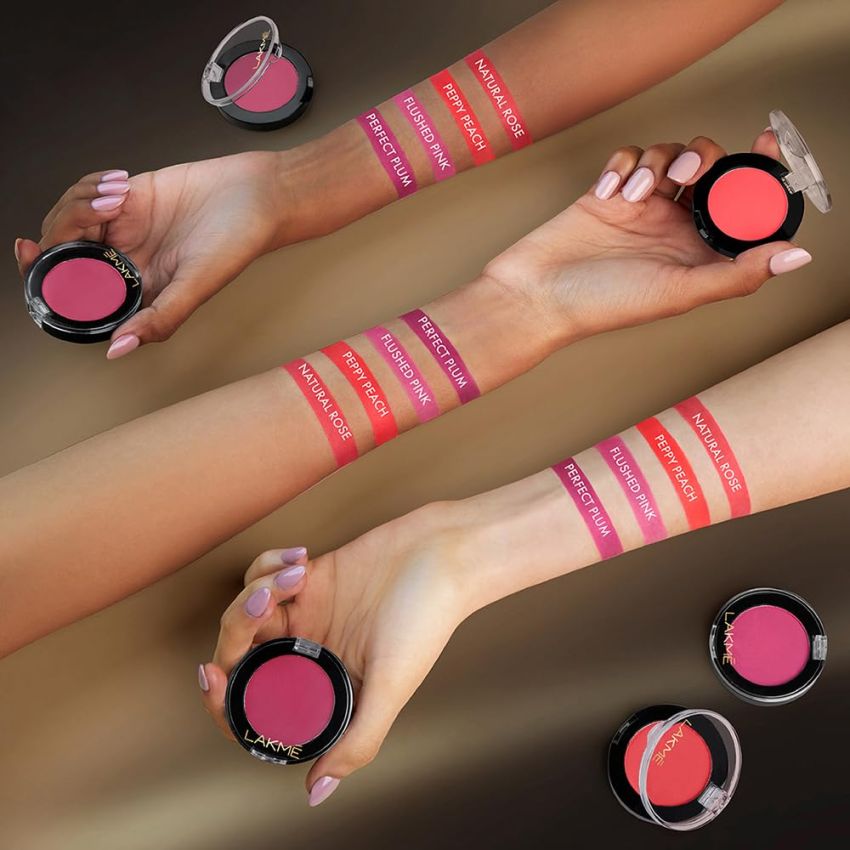 Lakme Face It Blush Perfect Plum B3 4gm