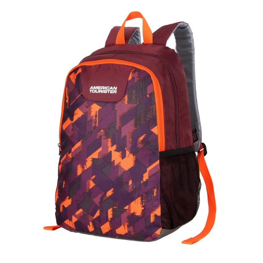 American Tourister WAVE 24 Ltrs Medium Polyester Casual Backpack (Red)