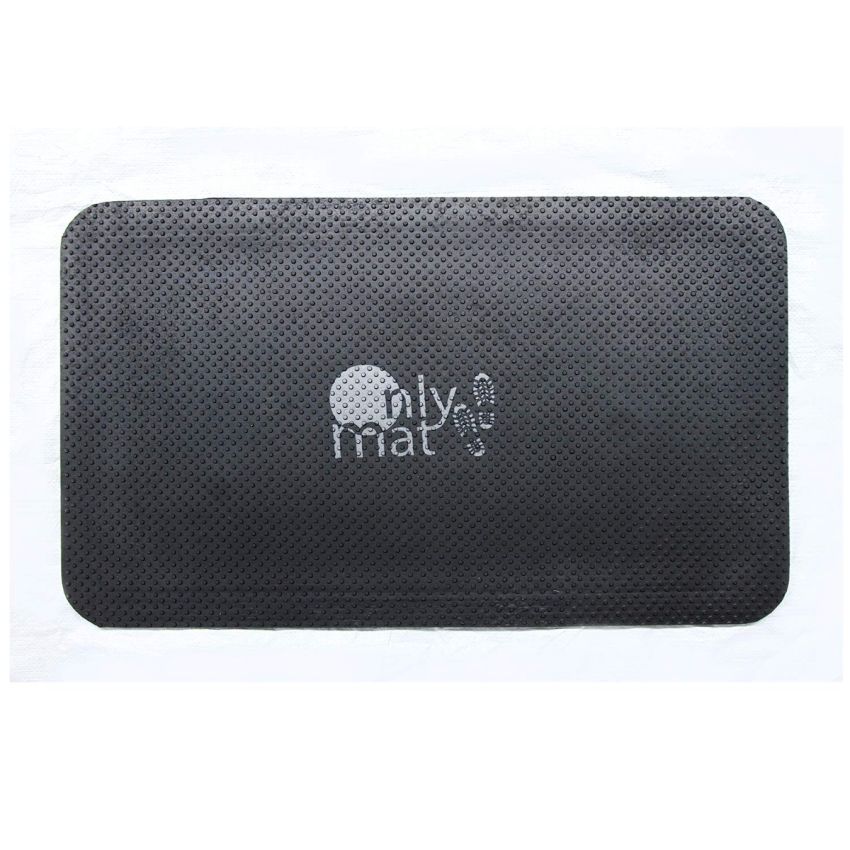 Onlymat Polypropylene Rectangular Doormat With Anti-Skid Rubber Back For Indoor,Outdoor,Patio,Home And Office,Weatherproof,Large,And Thick Entryway Rug With Black And Grey Tree Design(75X 45Cm)