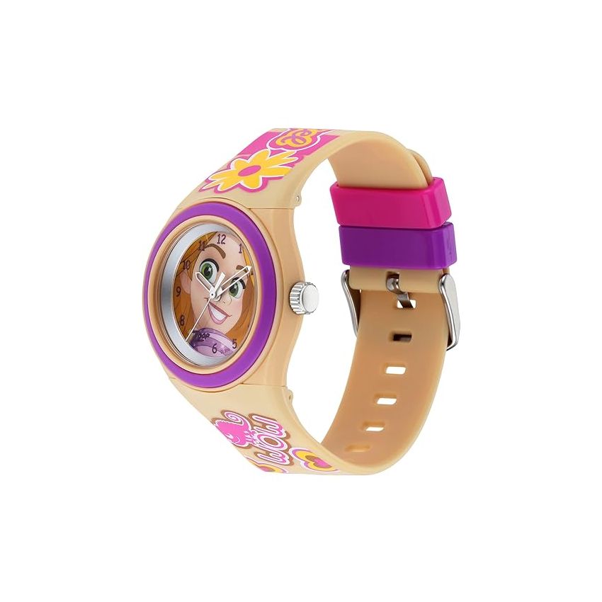 Zoop Disney Princess Gift Set - Analog Watch + Tiffin Bag + Tiffin Box for Kids