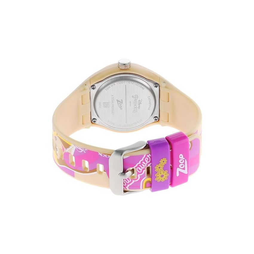 Zoop Disney Princess Gift Set - Analog Watch + Tiffin Bag + Tiffin Box for Kids