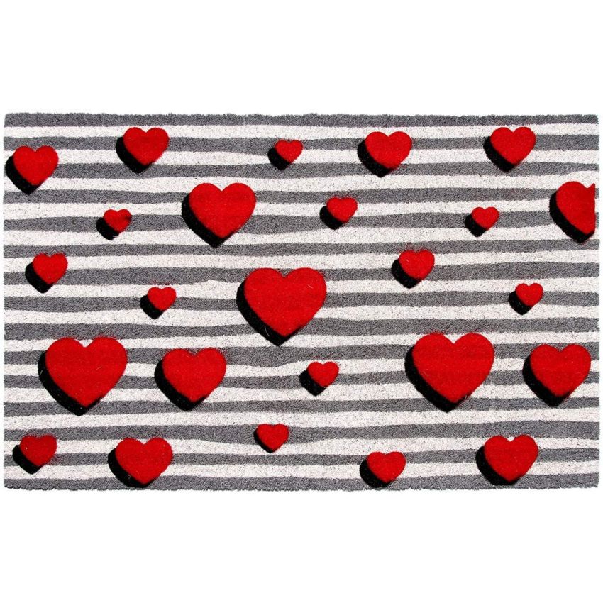 Onlymat Natural Coir Art Printed Doormat - 29.53