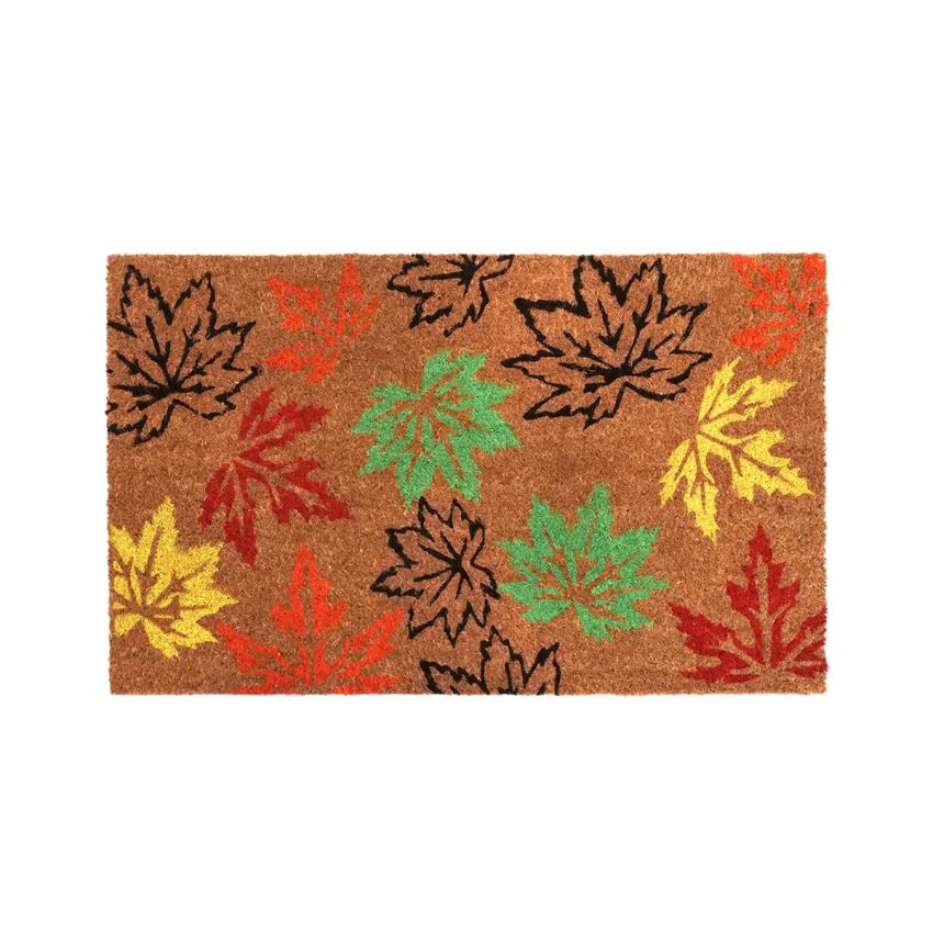 Onlymat Printed Door Mat (Multicolour, Coir PVC, 45 X 75 Cm)
