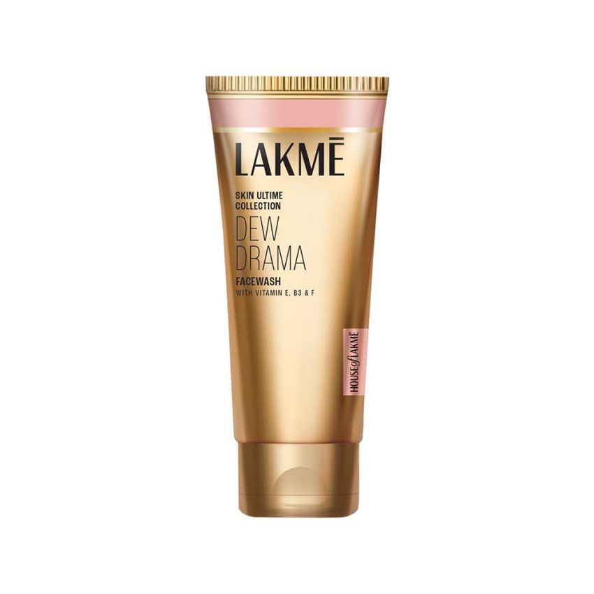 LAKMÉ Dew Drama Facewash With 6% Vitamin E + B3 + F Complex